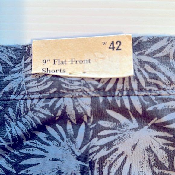 Pair Goodfellow Cotton Stretch Activewear Graphic Designed Shorts 42 NWT - Picture 12 of 14